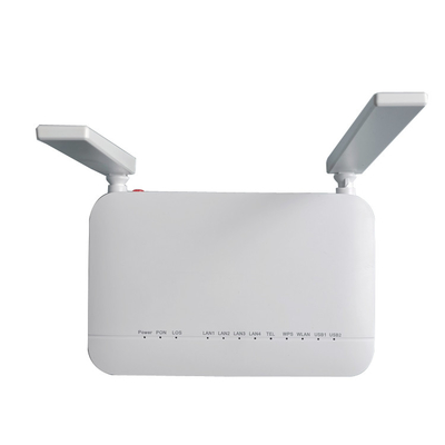 alta calidad FTTH FTTB doble banda ONU 4 puerto ethernet Xpon Ac Wifi 1200mbps 4 antenas externas 5dBi ONU