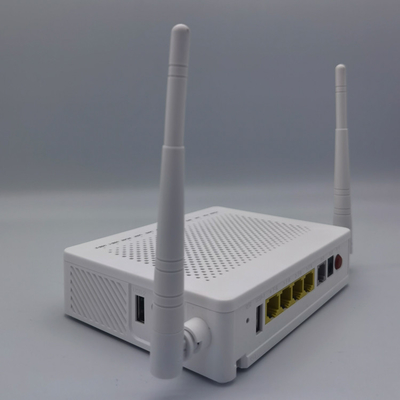 Most popular ONT with 4GE+1pots+1USB+WIFI 2.4G &5G dual band ZTE F670L GPON ONU