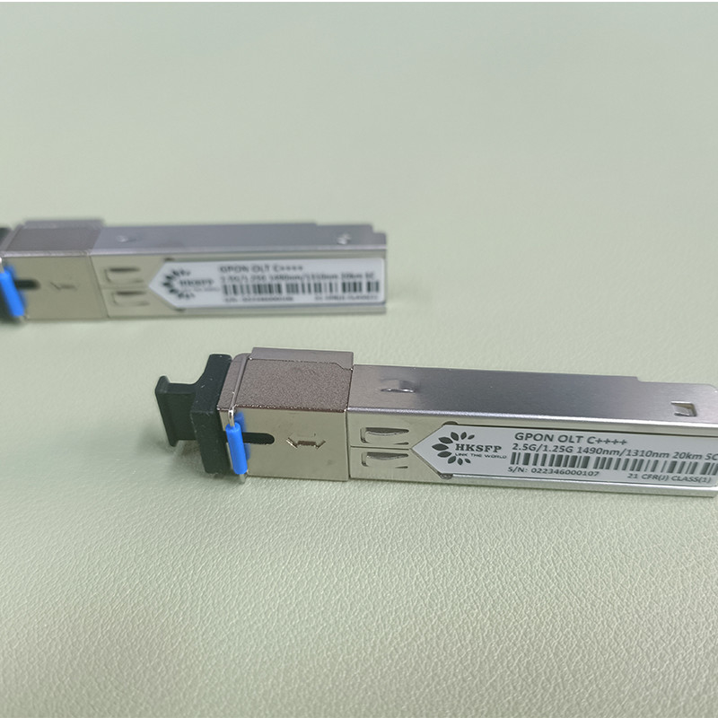 9dBm 10dBm GPON OLT Transceiver module C+++ 2.5G PON SFP Optical Module compatible with Huawei ZTE GPON OLT